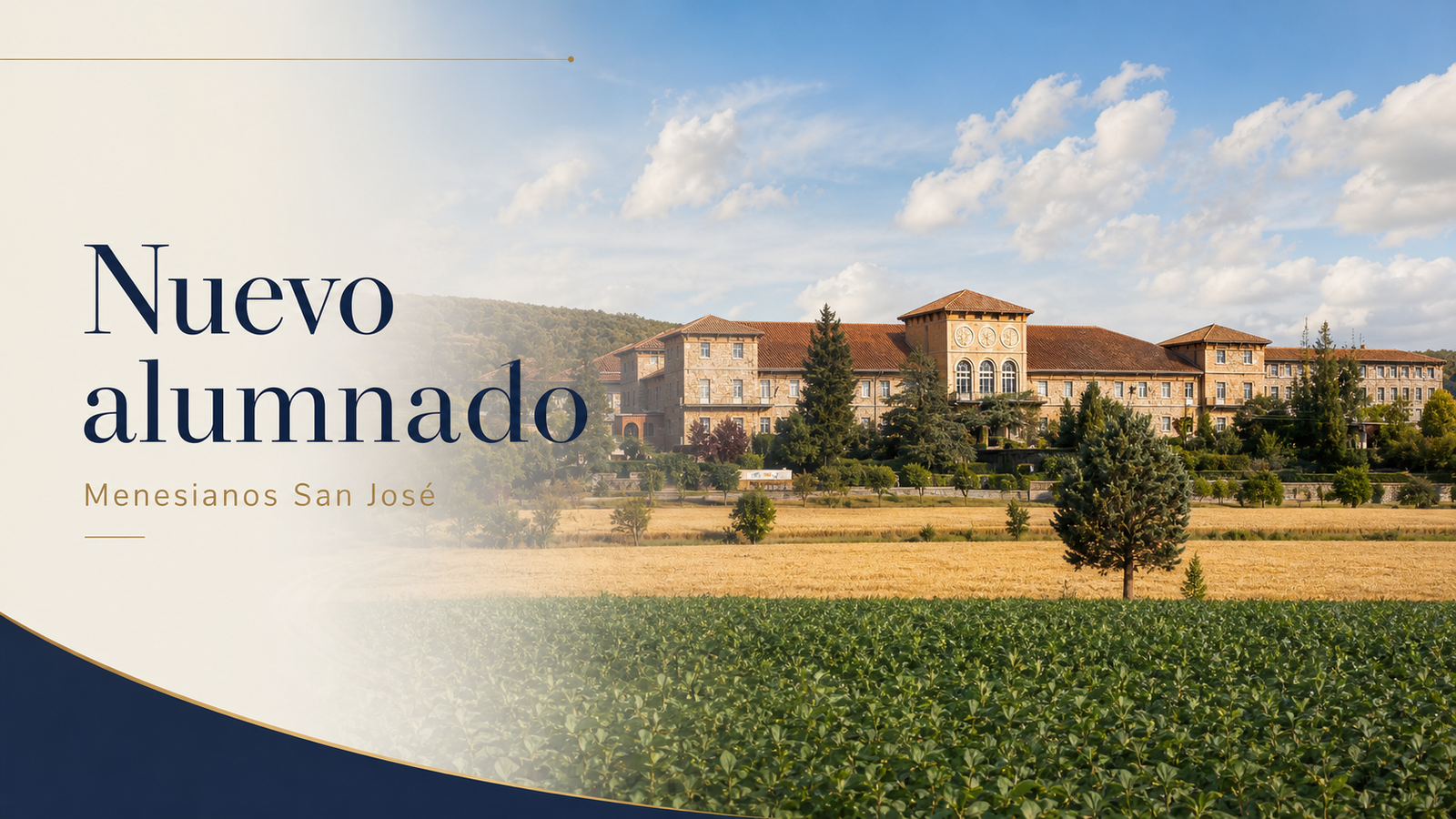 Nuevo Alumnado Menesianos San Jose